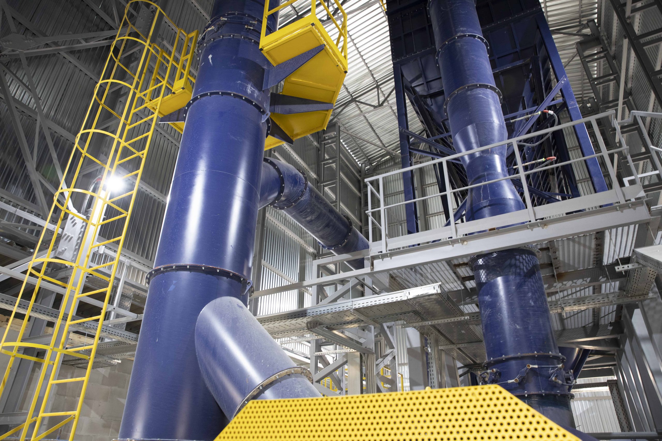 die durch Industriemontage errichtet wurden